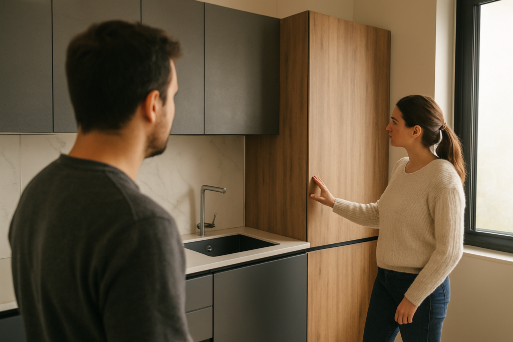 Opiniones Cocinas GM: Lo que valora la gente de sus diseños y sus consejos sobre puertas largas